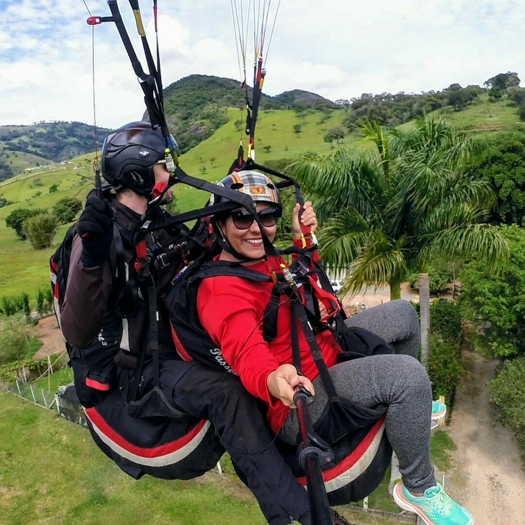 Voo Duplo de Parapente