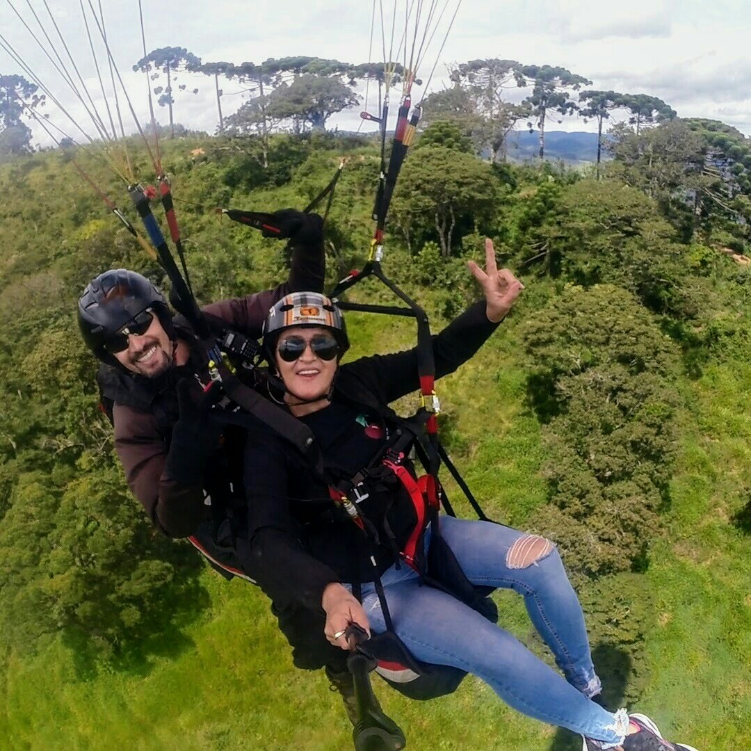 Voo Duplo de Parapente